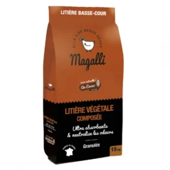 Litière végétale composée