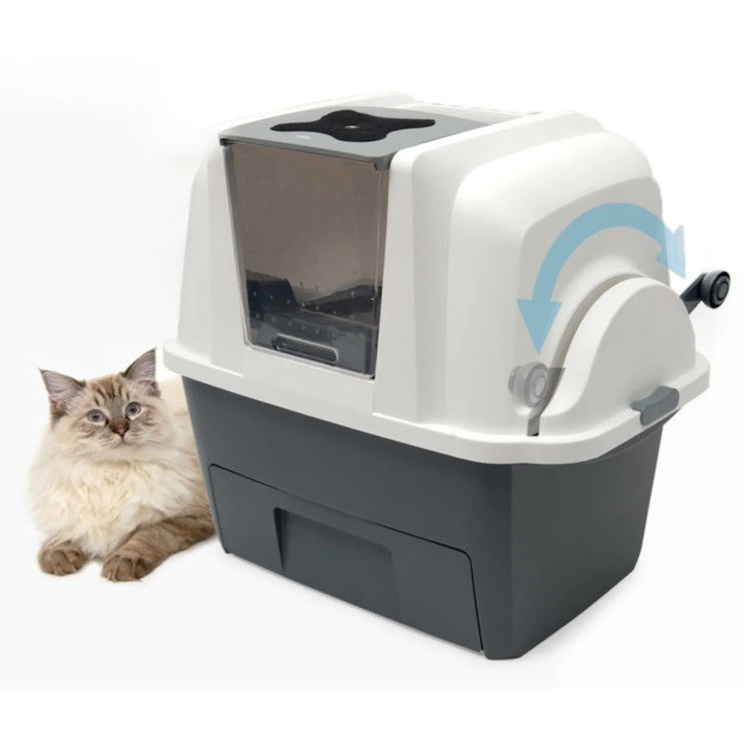 Maison de toilette SmartSift chat