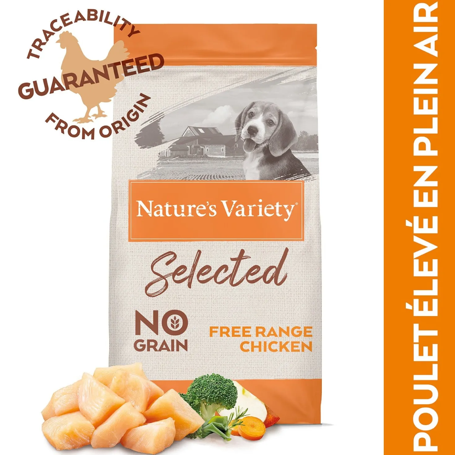Nature's Variety Selected No Grain Junior - croquettes chiot