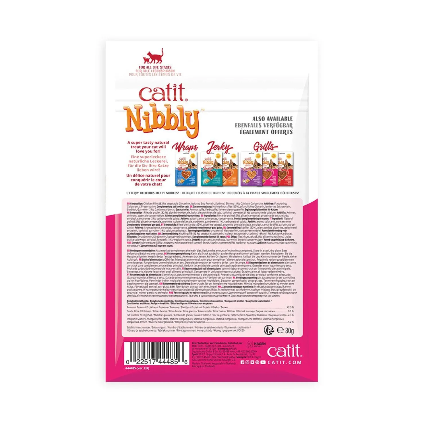 Nibbly Grills friandises chat