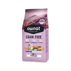 Ownat Grain Free Prime sterilized - croquettes pour chat