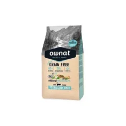 Ownat Just Grain Free Sterilized Fish - croquettes chat
