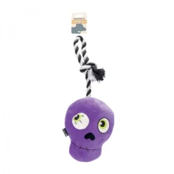 Peluche crâne d'Halloween chien