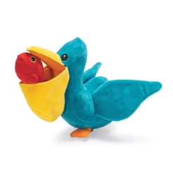 Peluche pélican chien