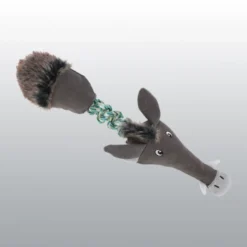 Peluche sanglier avec corde