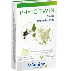 Phyto'Twin Cassis & Reine des prés chat, chien, NAC