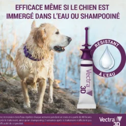 Pipettes antiparasitaires Vectra 3D Spot On chien