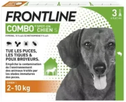 Pipettes Frontline Combo pour chien