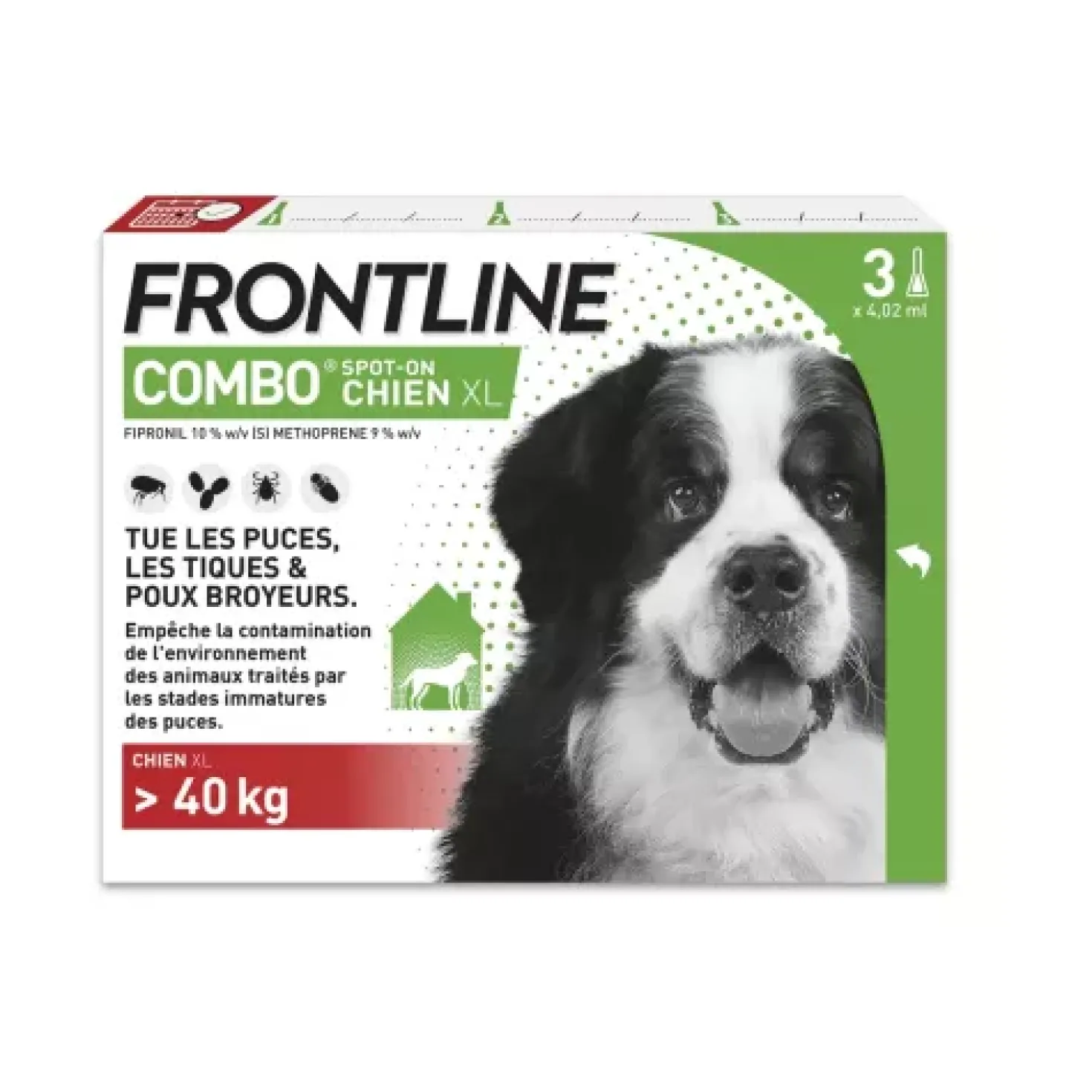 Pipettes Frontline Combo pour chien