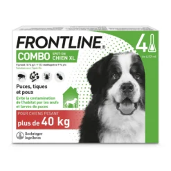 Pipettes Frontline Combo pour chien