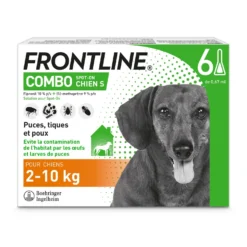 Pipettes Frontline Combo pour chien