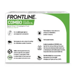 Pipettes Frontline Combo pour chien