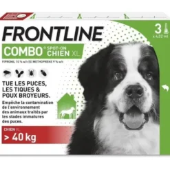 Pipettes Frontline Combo pour chien
