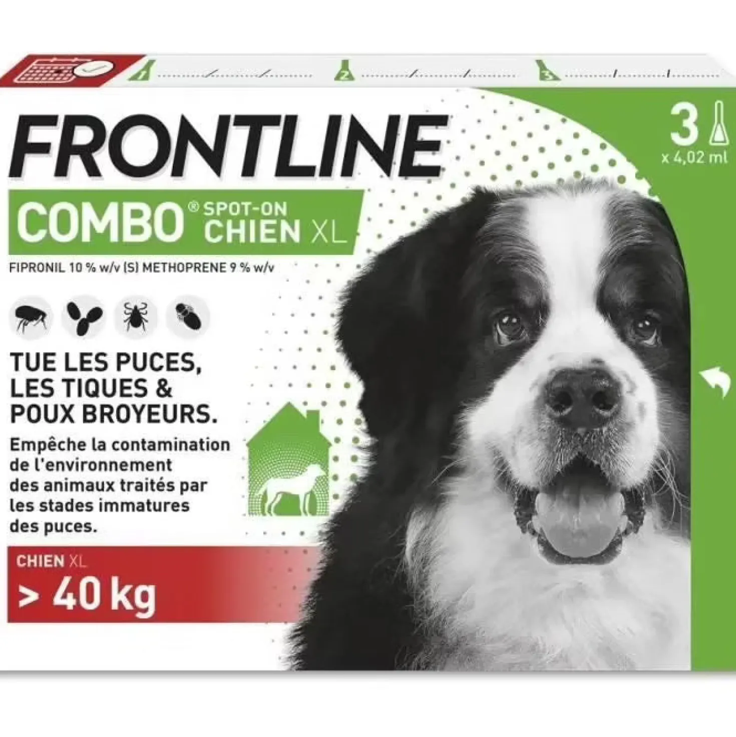 Pipettes Frontline Combo pour chien