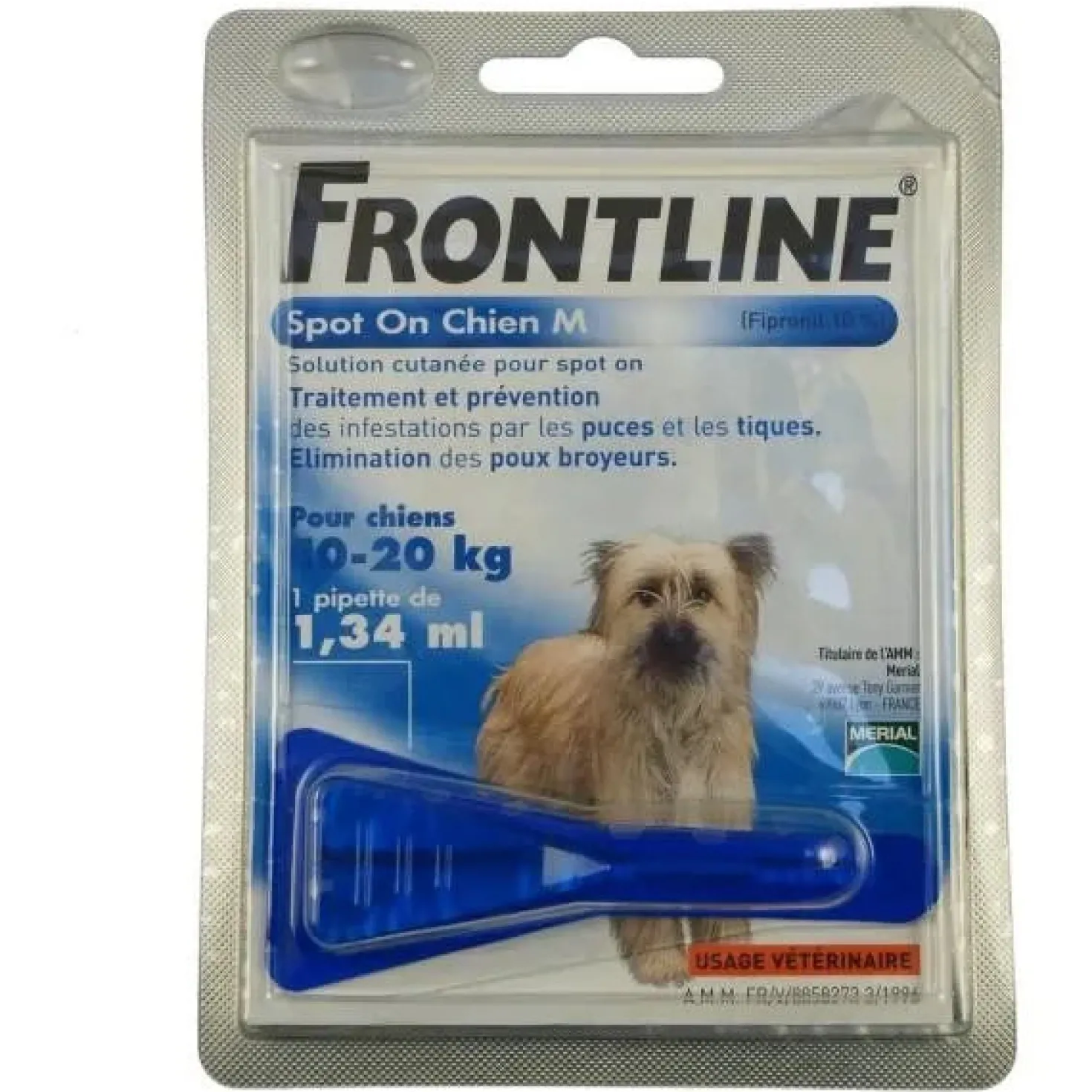 Pipettes Frontline Spot-On chien