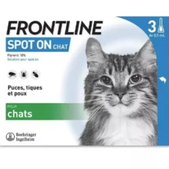 Pipettes Frontline Spot-On chat