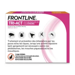Pipettes Frontline Tri-act chien
