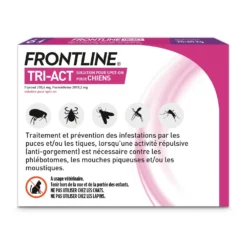 Pipettes Frontline Tri-act chien