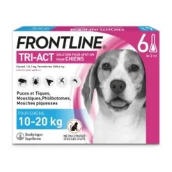 Pipettes Frontline Tri-act chien
