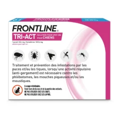 Pipettes Frontline Tri-act chien