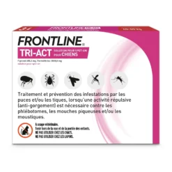 Pipettes Frontline Tri-act chien