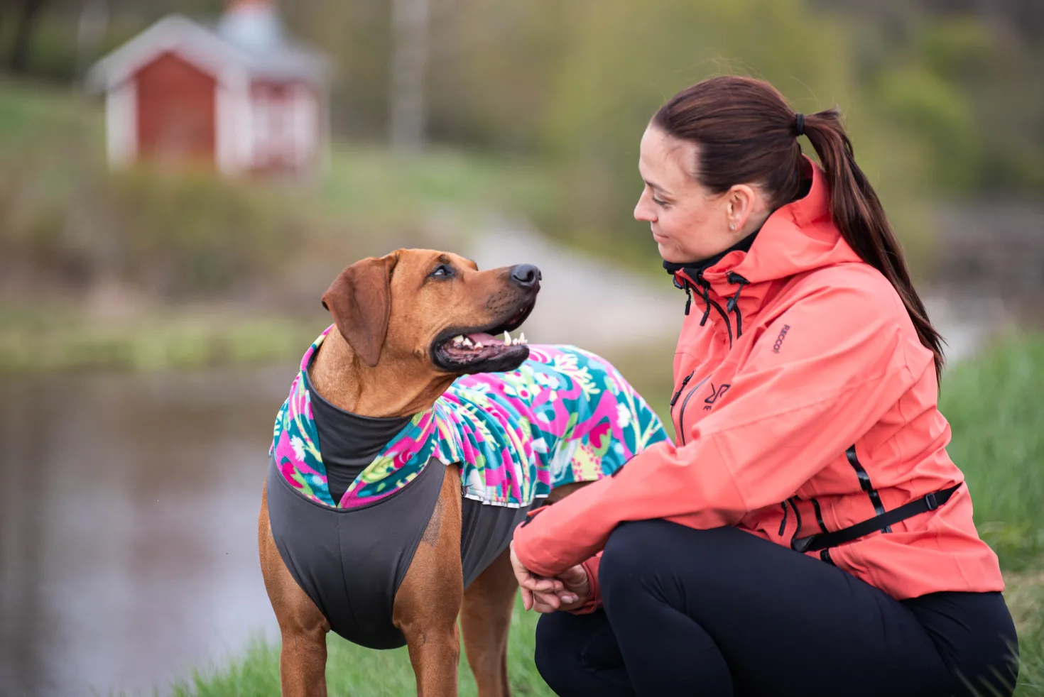 Pomppa Jumppa Trail manteau polaire chien