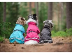 Pomppa Sade manteau imperméable pour chien Pink