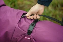 Pomppa Sade Plum manteau imperméable chien