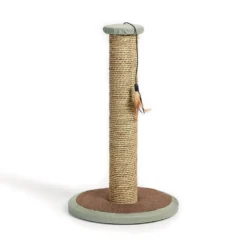 Poteau à griffer Rofra - Beige & gris