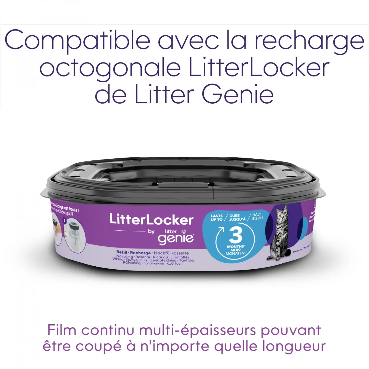 Poubelle à litière Litter Locker by Litter Genie
