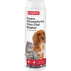 Poudre antiparasitaire chien, chat