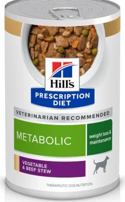 Prescription Diet Chien Metabolic Beef 12 x 370g