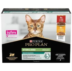 Pro Plan adulte stérilisé Maint Mix - pâtée chat