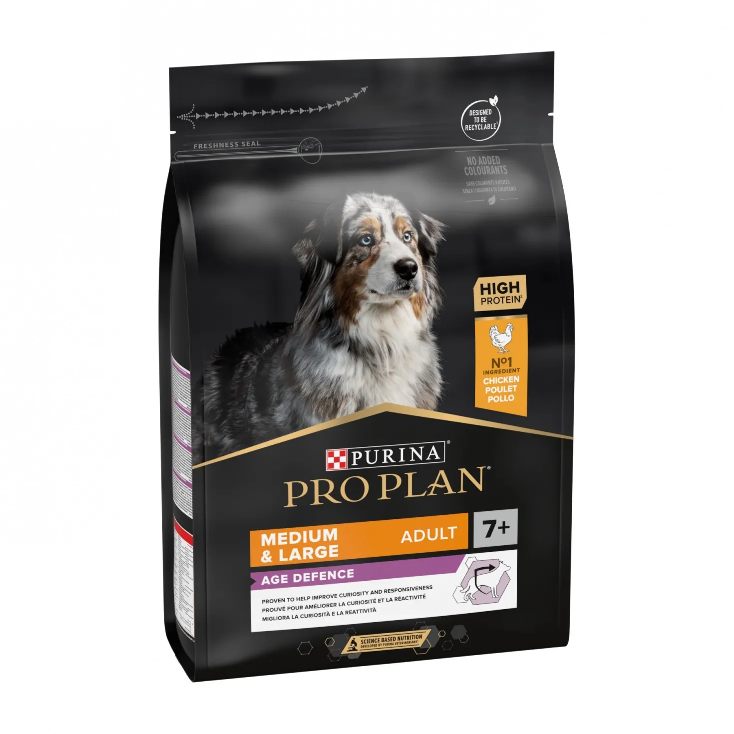 Pro Plan Age Defence Medium & Large Adult au poulet - croquettes chien