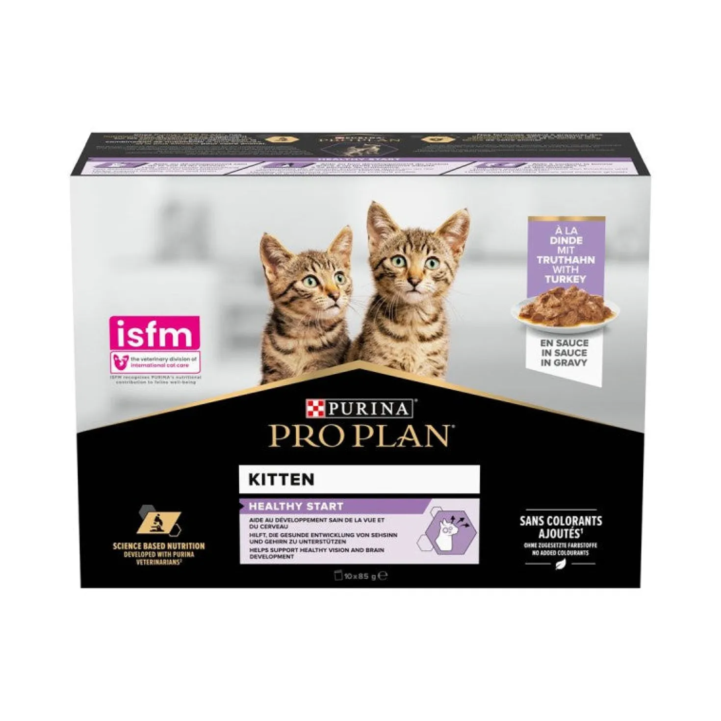 Pro Plan Chaton Dinde – Sachet 26 x 85 g