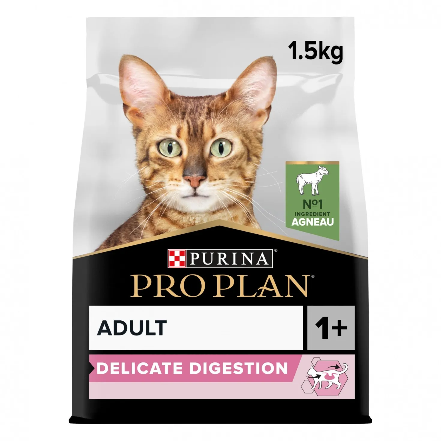 Pro Plan Delicate Digestion Adult à l'agneau - croquettes chat