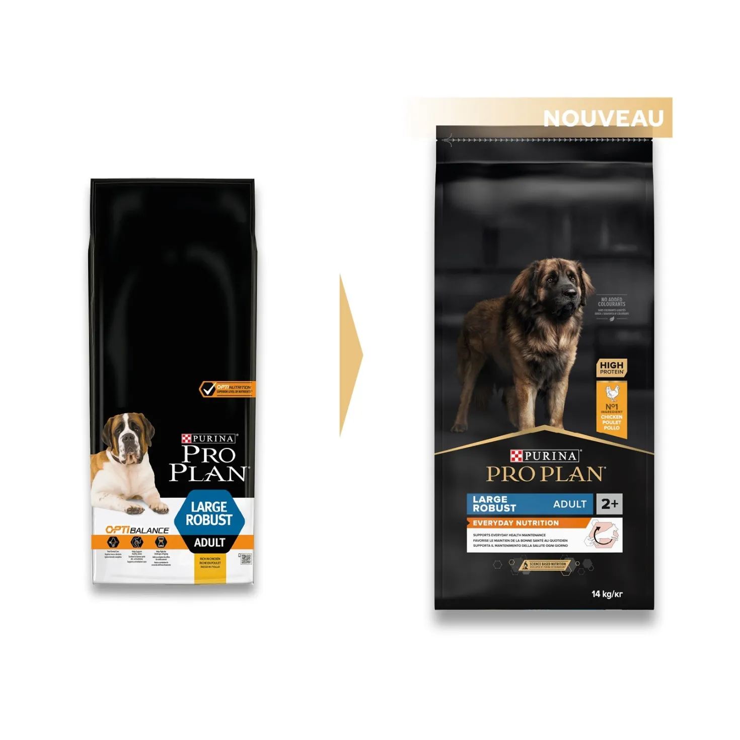 Pro Plan Everyday Nutrition Large Robust Adult au poulet - croquettes chien