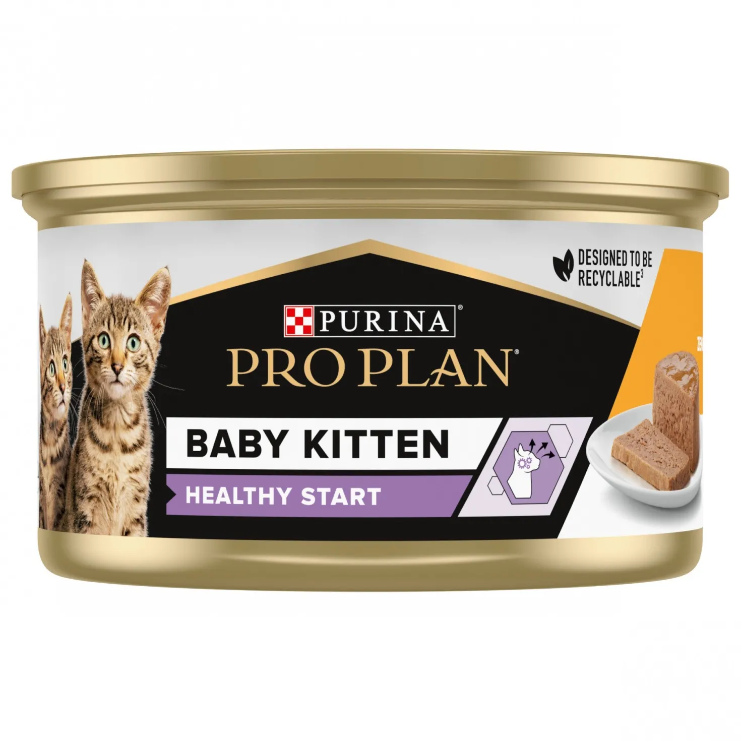Pro Plan Healthy Start Baby Kitten en mousse au poulet - pâtée chaton