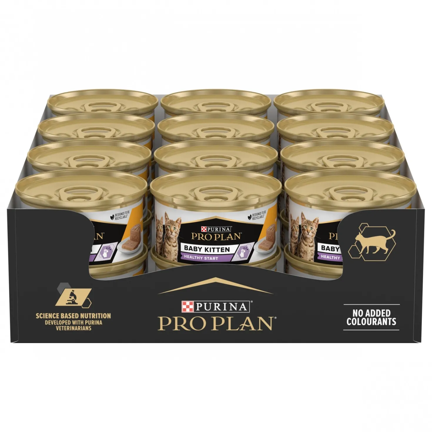 Pro Plan Healthy Start Baby Kitten en mousse au poulet - pâtée chaton