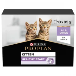 Pro Plan Healthy Start Kitten en sauce à la dinde - pâtée chaton