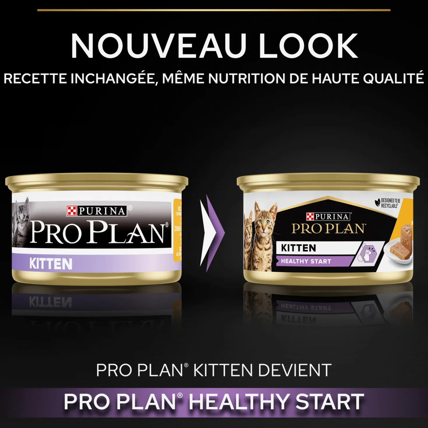 Pro Plan Healthy Start Kitten en mousse au poulet - pâtée chaton