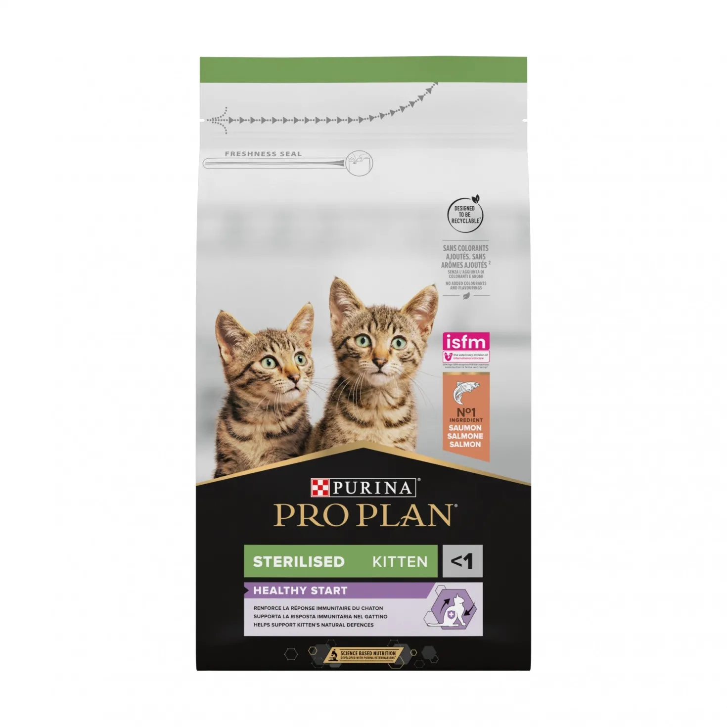 PRO PLAN Healthy Start Sterilised Kitten au Saumon - Croquettes pour chaton