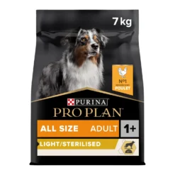 Pro Plan Light/Sterilised All Sizes Adult au poulet - croquettes chien