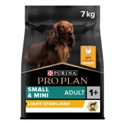 Pro Plan Light/Sterilised Small & Mini Adult au poulet - croquettes chien