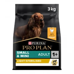 Pro Plan Light/Sterilised Small & Mini Adult au poulet - croquettes chien