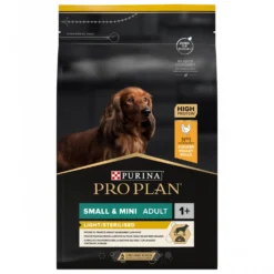 Pro Plan Light/Sterilised Small & Mini Adult au poulet - croquettes chien