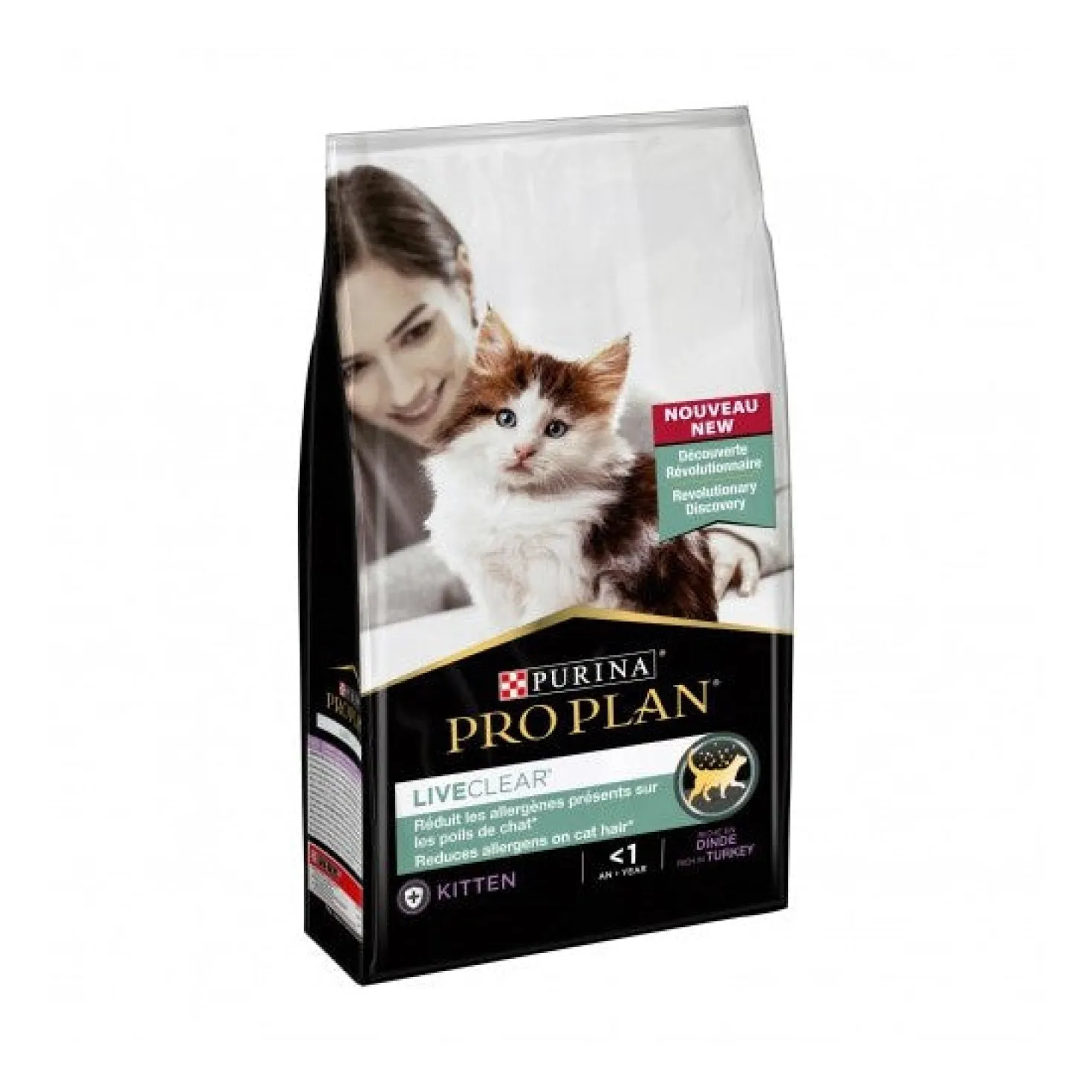 Pro Plan LiveClear Kitten à la dinde - croquettes chaton