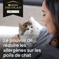 Pro Plan LiveClear Kitten à la dinde - croquettes chaton