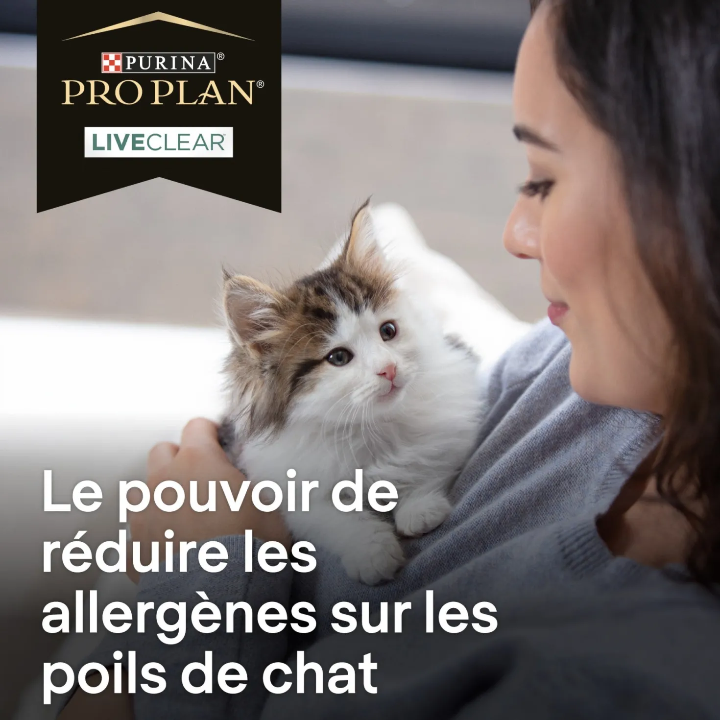 Pro Plan LiveClear Kitten à la dinde - croquettes chaton