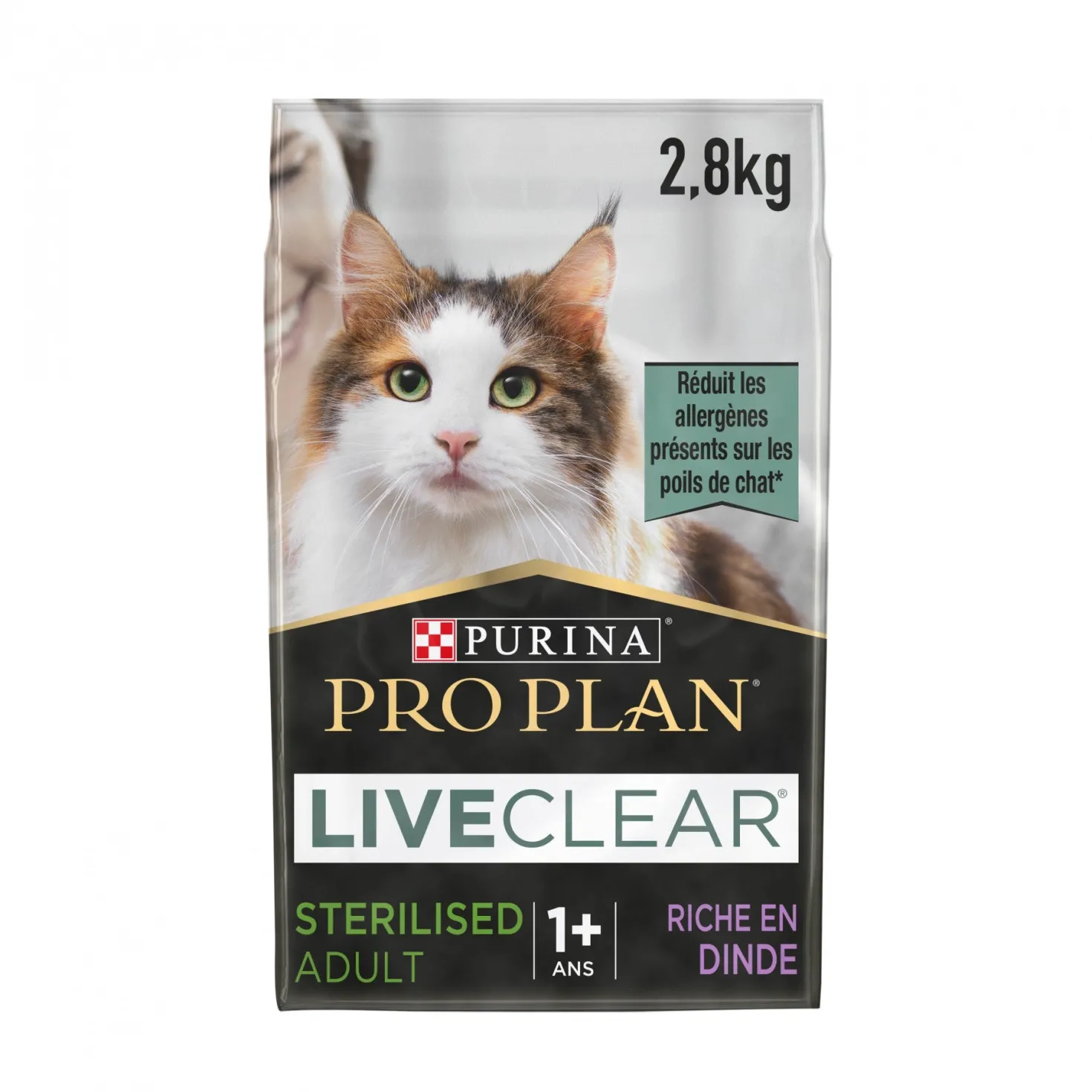PRO PLAN LiveClear Sterilised Adult à la Dinde - Croquettes pour chat